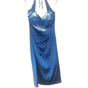 NWT Cache Blue Halter Dress 10